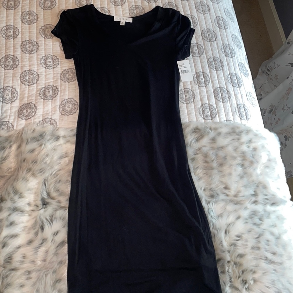 NWT Black Bodycon dress